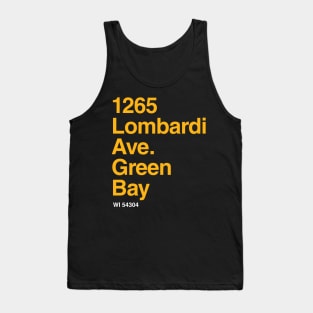 Green Bay Packers Football Stadium Tank Top